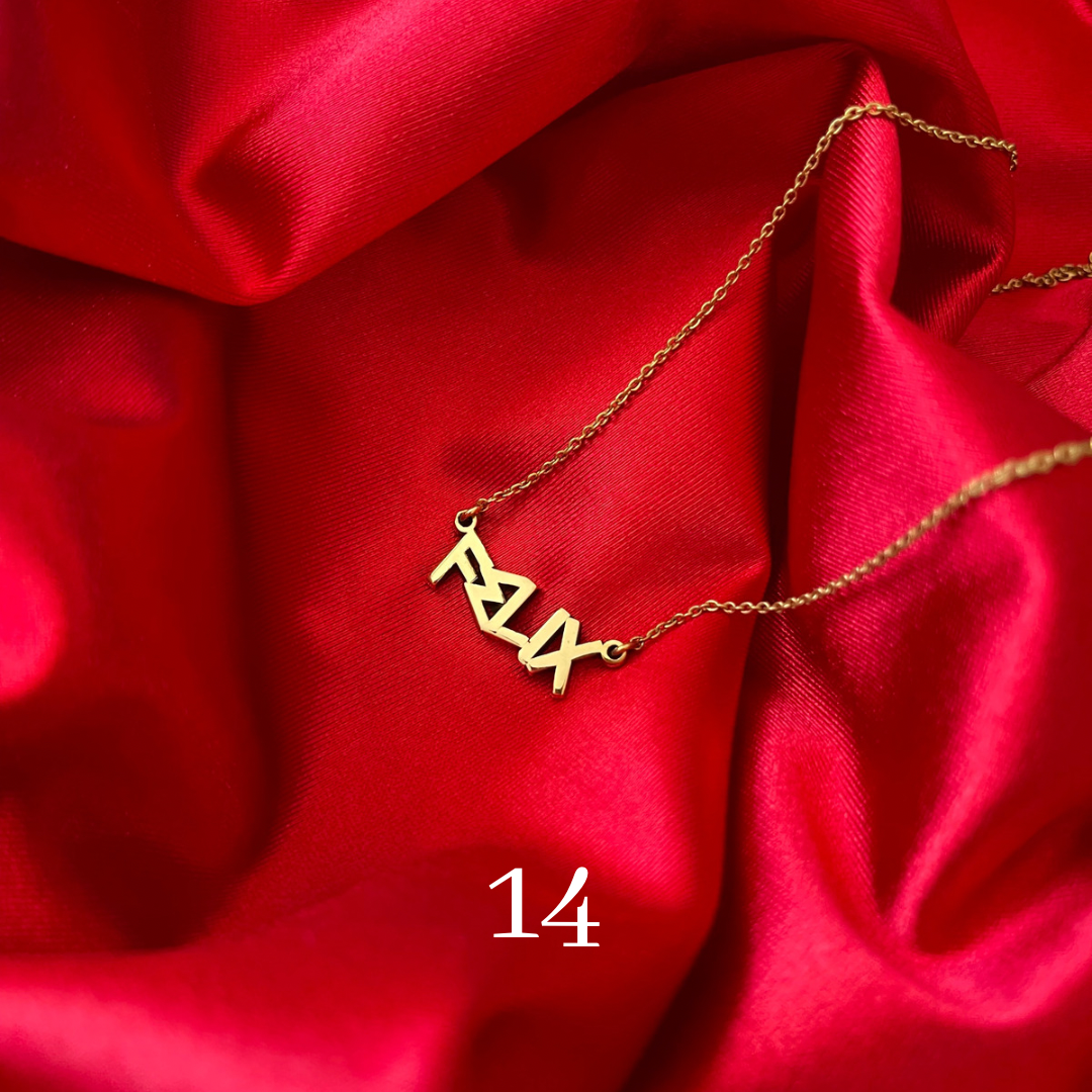 Thick - Regular 1.5mm Name Necklace (Personalized Necklace)