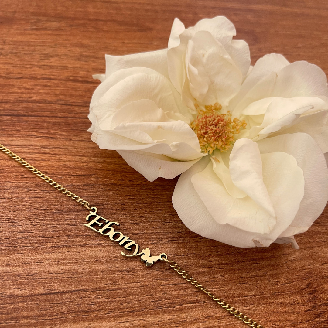 Thin 0.7mm Name Necklace (Personalized Necklace)