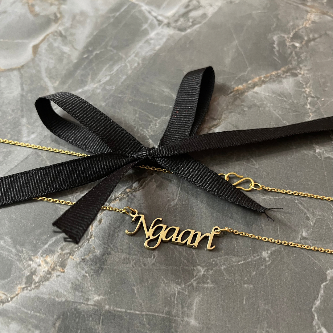 Thick - Regular 1.5mm Name Necklace (Personalized Necklace)