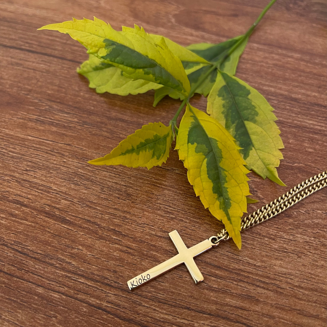 Personalized Cross Necklace