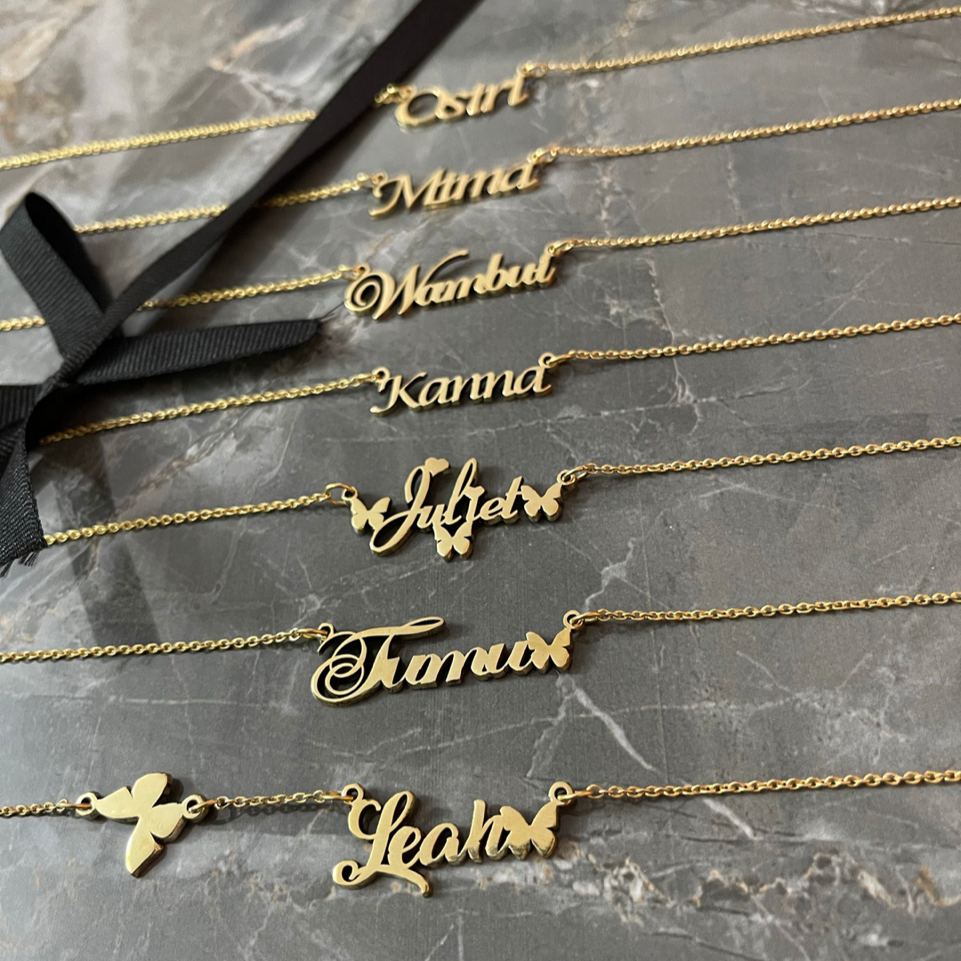 Thick - Regular 1.5mm Name Necklace (Personalized Necklace)