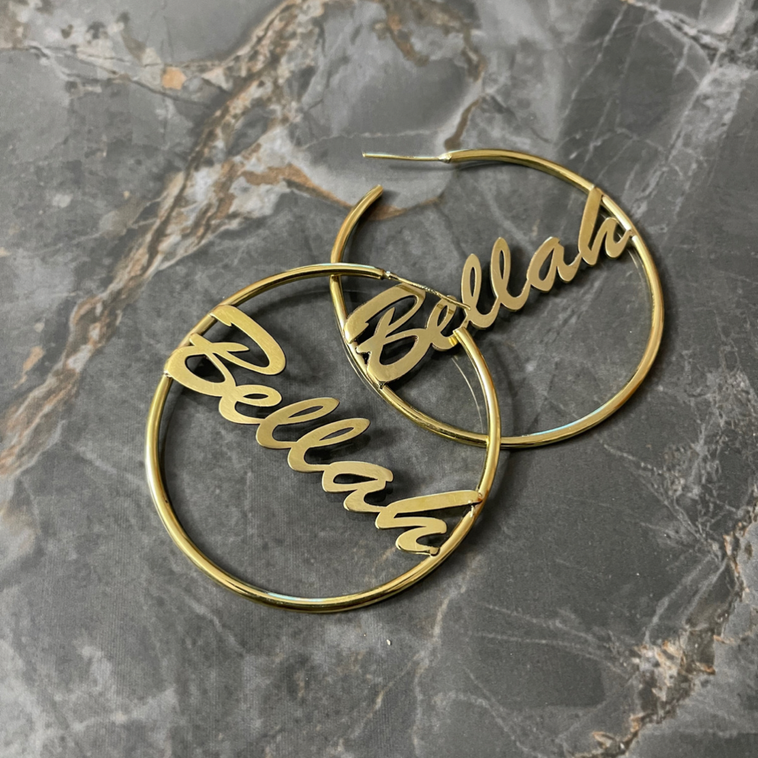 Personalized Name Hoops