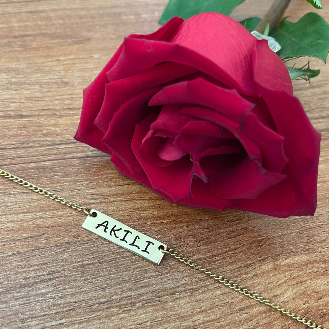 Personalized Frame Necklace